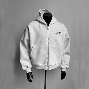 Sudadera con capucha y cremallera de diseño moderno y peso pesado, con cremallera extraíble, ideal para el invierno, de Custom Fashion <span class=keywords><strong>Tk</strong></span>, que se vende bien. - Product Image 1