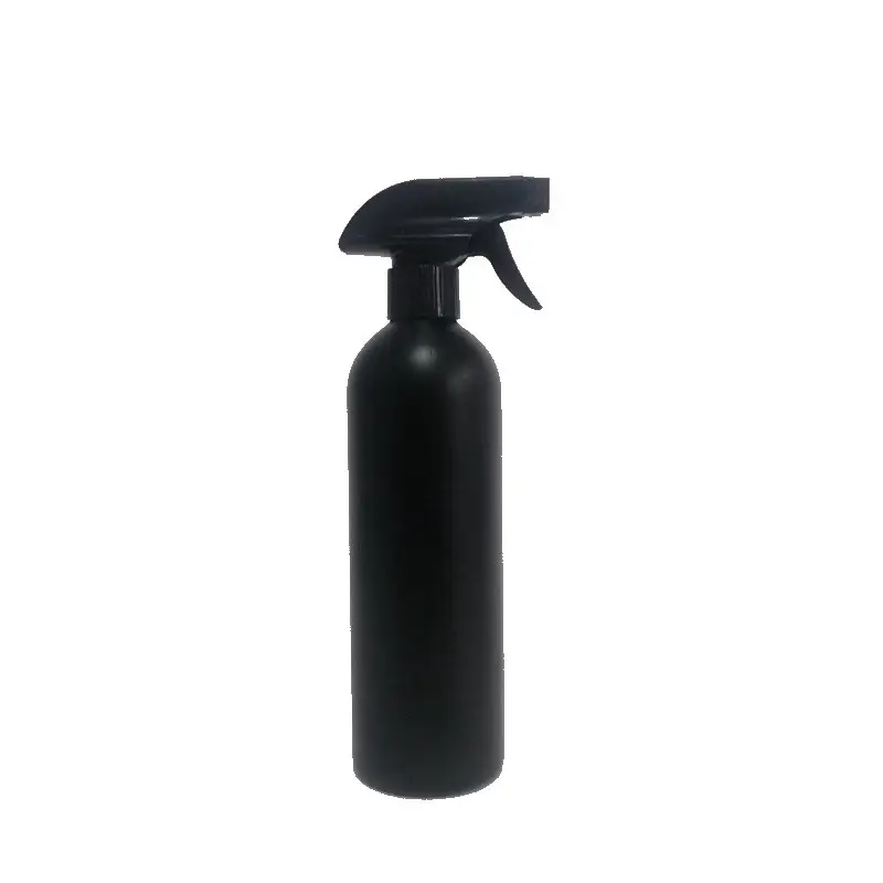 500ミリリットルHdpe Plastic Bottle Black Trigger Spray Bottle