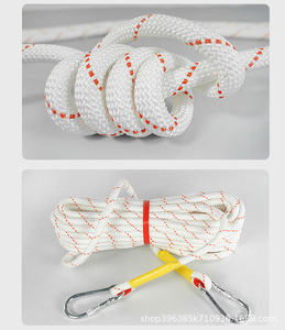 <span class=keywords><strong>Corde</strong></span> d'<span class=keywords><strong>escalade</strong></span> professionnelle <span class=keywords><strong>Corde</strong></span> d'évasion pour la randonnée le camping Haute résistance Nylon - Product Image 5