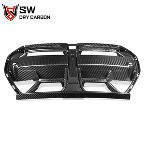 Calandre avant double en fibre de carbone sèche pour BMW G80 M3 G82 G8X M4 Competition <span class=keywords><strong>2020</strong></span>+ - Product Image 3