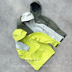 Veste coupe-vent en nylon pour homme, vêtements de plein air, mode, coupe-vent en nylon léger, imperméable, fermeture éclair, veste coupe-vent personnalisée - Product Image 2