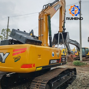 รถขุด SANY SY235 รถขุดไฮดรอลิกขนาดกลาง สำหรับงานก่อสร้าง วิศวกรรม วางผังที่ดิน โครงการจัดสวน เหมืองแร่ และงานหิน - Product Image 1