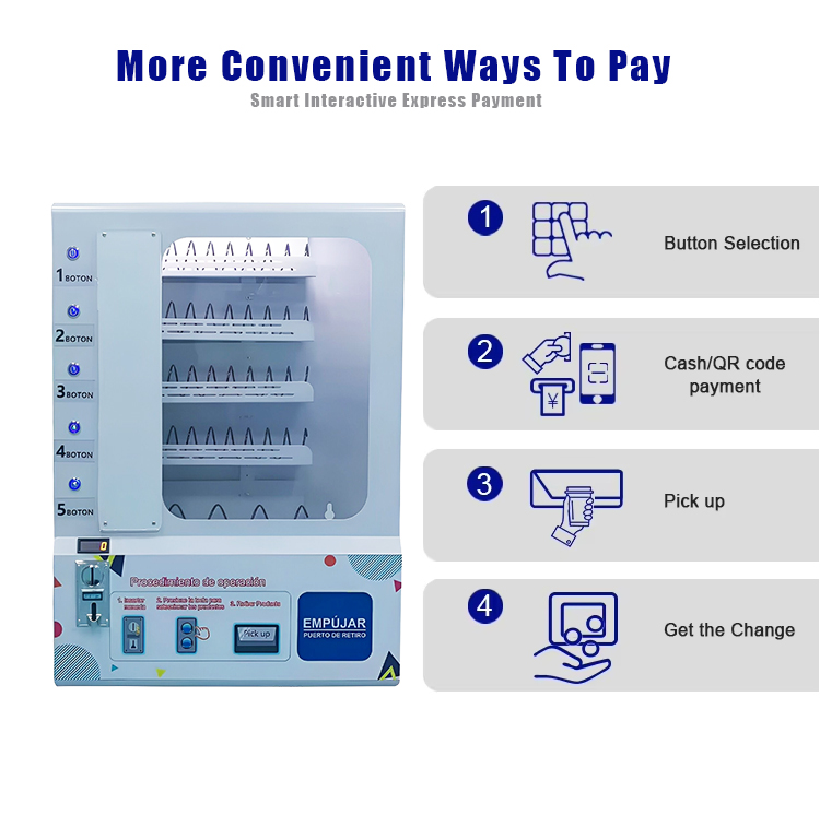 ZX Fully Automatic Vending Machine for Smoke Cigaret on Sale