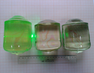 무색 비구형 양면 볼록 반월 상 연골 렌즈를 특징으로 하는 맞춤형 OEM 지원이 가능한 YAG 크리스탈 레이저 - Product Image 5