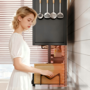 Estante de Almacenamiento para Fregadero de Acero al Carbono de Doble Capa Engrosado, Escurridor de Platos y Utensilios a Prueba de Polvo para <span class=keywords><strong>Encimera</strong></span> de Cocina - Product Image 2