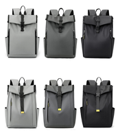 Sac à dos d'ordinateur portable personnalisé avec logo, imperméable, grande capacité, en polyester Oxford, avec fermeture éclair, pour les voyages d'affaires, l'école, les étudiants