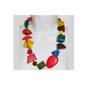 สร้อยคอเรซิ่นหลากสีขายดี สร้อยคอจี้ดีไซน์เนอร์ทำมือ สำหรับโอกาสพิเศษ มีจำหน่ายในราคาดี - Product Image 4