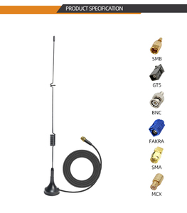 Kontec XP-03 Externe Omnidirektionale 698-2300MHz GSM/GPRS/<span class=keywords><strong>3G</strong></span> Signalverstärker Mobilantenne 3,5dBi ABS-Material Magnetfuß - Product Image 4