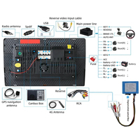 Boîtier et câble adaptateur amplificateur de décodeur à fibre optique pour Benz ML GL CLS Audi MMI BMW Porsche Cayenne