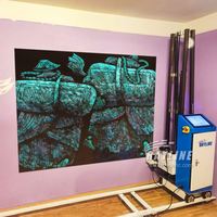 Imprimante murale haute résolution imprimante à jet d'encre murale 3D pour machine d'impression murale murale