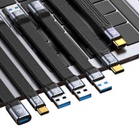 Câble d'extension flexible USB4.0 court avec transmission de données 40 Gb et charge rapide PD pour une utilisation complète Thunderbolt 4