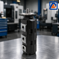 Pompe à engrenages hydraulique JHP à prix d'usine OEM, 3 étages, en fonte, 2200 tr/min, rendement >92%, équipement mécanique à faible coût