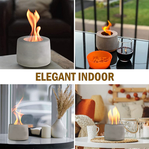 Bol en forme de plante de feu pour camping, <span class=keywords><strong>bio</strong></span>éthanol, grill, excellente qualité, vente en gros, usine - Product Image 5