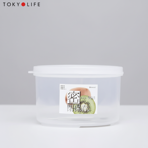 Inomata Idear Récipient et stockage des aliments plat d'accompagnement rond moyen profond - Product Image 1