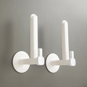 Estante de enrutador <span class=keywords><strong>WiFi</strong></span> montado en la pared simple y resistente, almacenamiento de enchufe de cable de alimentación multifuncional para el hogar, sin perforación - Product Image 4