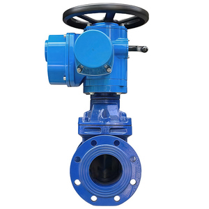 Válvula de Compuerta Eléctrica JHY OEM Z945X-10Q para Suministro de Agua Residual Urbana, Válvula de Brida de Hierro Dúctil con Sellado Suave, Garantía de 5 Años - Product Image 4