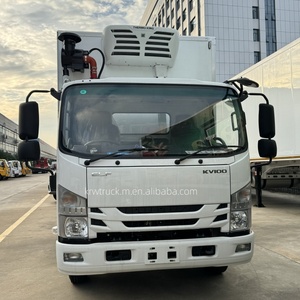 รถบรรทุกห้องเย็น ISUZU 4x2 190 แรงม้า 10-15 ตัน รถบรรทุกตู้แช่แข็งจากญี่ปุ่น พร้อมระบบไฟสำรอง - Product Image 2