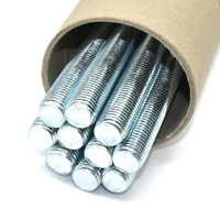 DIN 976 Zinc Hot DIP Galvanized M10 HDG Full Rods Stud Grade 4.8 A307 PTFE Threaded Rod