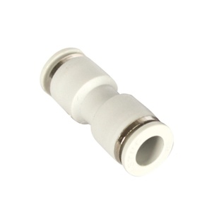 Conector Rápido de Empuje Recto de la Serie <span class=keywords><strong>YPU</strong></span> Gris Blanco de STNC, Conexión de Un Toque para Piezas Neumáticas - Product Image 1