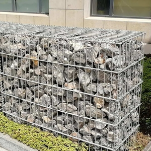 <strong>Steel</strong> <strong>Gabion</strong> Wire Basket &amp; Welded Mesh Retaining Wall Cage-Galvanized Stone <strong>Gabion</strong> Box Fence - Product Image 5