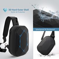 Étui de voyage rigide portable en EVA avec fermeture éclair pour 2 casques Meta Quest Pro VR, 12+ compartiments, conception étanche