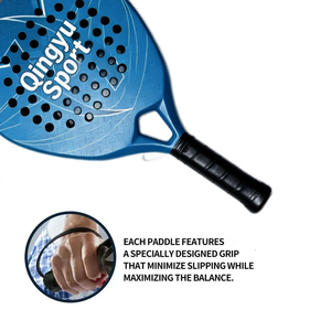 QINGYU SPORT Raqueta de Pádel de Carbono 18k al por Mayor para Tenis de Playa, Raqueta de Pádel en Oferta, Material en Stock - Product Image 6