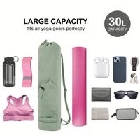 Dropshipping en stock nueva mochila de mano para esterilla de Yoga, bolsa de viaje multifuncional para deportes/gimnasio con compartimento para esterilla dedicado