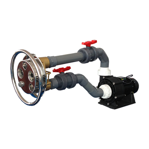 Accessoires pour <span class=keywords><strong>piscine</strong></span> à débordement : Pompes à jets de contre-courant en acier inoxydable 1300L/Min 4HP PIKES PK3000 - Product Image 1