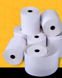 Rollo de Papel Térmico 80x80mm Blanco de Una Sola Capa para Caja Registradora y Máquina POS - Product Image 6