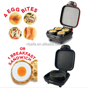 Aifa 4 mini moules <span class=keywords><strong>en</strong></span> <span class=keywords><strong>silicone</strong></span> pour faire des œufs au plat, des sandwichs, des gaufres, des tartes aux œufs, des omelettes, des collations et des desserts - Product Image 2