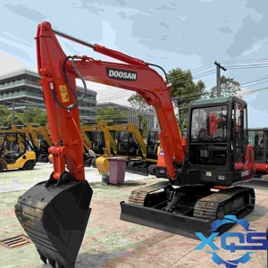 รถขุดขนาดเล็ก Doosan DH55 มือสอง เครื่องยนต์ Isuzu 5.5 ตัน บุ้งกี๋ขนาด 0.22 เมตร สำหรับงานสวน ฟาร์ม และก่อสร้าง - Product Image 3