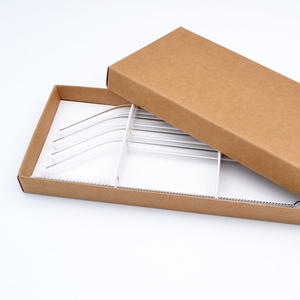 Nhanh chóng vận chuyển sinh thái thân thiện Glass ống hút trong bộ bao bì 2m Ali Baba webshop 2024 trong USA - Product Image 6