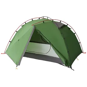 2024 Everich tenda luar ruangan tahan air produsen tenda Kemah keluarga besar portabel untuk mendaki dan memancing untuk acara