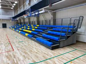 스포츠 맞춤형 비계 금속 관람석 좌석 솔루션 상승 표백제 알루미늄 이벤트 관람석 경기장 체육관 좌석 - Product Image 3