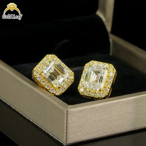 Goldleaf Custom 1CT 0.5CT <b>Lab</b> Grown Diamond Engagement Earring 925 Sterling Silver IGI Certified Brilliant Cut White D Color - Product Image 5