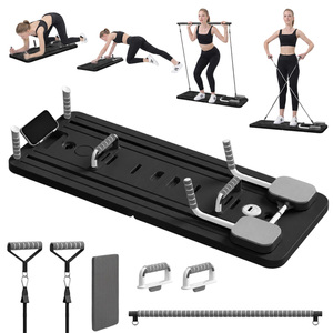 EIGFOH Espagne En Stock Planche de Pilates Reformer de Haute Qualité avec Support Téléphone Robuste et Barre Longue Amovible - Product Image 5