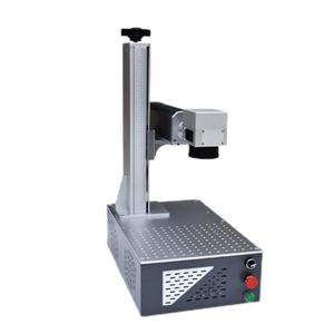 Fiber Laser Engraving Marking <b>Machine</b> for Metal <b>Mugs</b> Cups Tags Nameplates with Motor Pump Gear-650W Power - Product Image 2
