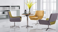 Chaise de bureau exécutive moderne pliable de haute qualité en tissu pour réception et salle de conférence, hôtel