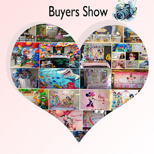 Bébé 1er <span class=keywords><strong>anniversaire</strong></span> fête décors pour fille gâteau Smash photographie photographique princesse arrière-plans pour Photos Studio accessoires - Product Image 4