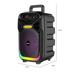 Altavoz Karaoke BT de Alta Potencia con Luces RGB para Fiestas, Altavoz Portátil Mini de 10W, Subwoofer Portátil para el Hogar, Equipo de Karaoke - Product Image 4