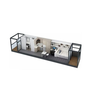 Contenedor modular prefabricado para construcción <span class=keywords><strong>de</strong></span> <span class=keywords><strong>casas</strong></span>, casa modular con plan <span class=keywords><strong>de</strong></span> suelo y diseño <span class=keywords><strong>de</strong></span> ideas - Product Image 5
