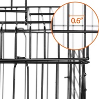 Vente flash Cage à oiseaux en fil de fer noir et blanc pour animaux de laboratoire Cage de reproduction d'oiseaux Karachi Lahore avec cage à oiseaux de compagnie perroquet