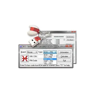 गर्म आईसीसी immo कोड कैलकुलेटर के लिए नवीनतम संस्करण मूल आईसीसी IMMO कैलकुलेटर Immobilizer पिन कोड रीडर तेजी से शिपिंग