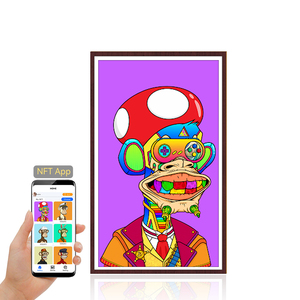 Digital Art Screen Smart Picture Nft Display Decorative <b>Large</b> Wifi Digital <b>Photo</b> <b>Frame</b> 21.5 Inch for Gallery - Product Image 6