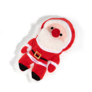 Quality Custom Interactive Mint Catnip Pet Chew Toys Bite-Resistant Kittens Snowman <b>Plush</b> Toy with Squeaker - Product Image 3