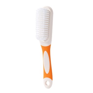 Shoe Brush Soft Bristles Nylon Long Handle Color Block Design For Shoe Cleaning Household Use - Product Image 5