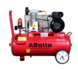 Compresor de Aire de 50L y 1.5hp, Compresor de Aire 1065, Compresor de Aire Pequeño para Uso Doméstico, Compresor de Aire de Correa - Product Image 1