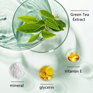 Etiqueta privada Orgánica Máscara de té verde Stick Vitamina C y arcilla blanqueadora purificadora de hierbas Barro facial para el cuidado de la piel de belleza - Product Image 3