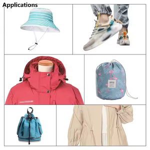 डबल-होल वसंत रस्सी के साथ थोक टिकाऊ प्लास्टिक कॉर्ड लॉक - Product Image 6