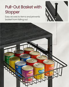 Étagère en métal <span class=keywords><strong>moderne</strong></span>, écologique, à séchage instantané, imperméable, pour salle de bain et comptoir de <span class=keywords><strong>cuisine</strong></span>, organisateur - Product Image 6
